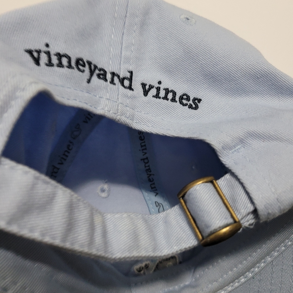 Vineyard Vines Blue Baseball Cap Classic Six-Panel Design - Picture 7 of 8